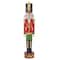 Haute Decor 4ft. Red & Green Christmas Nutcracker